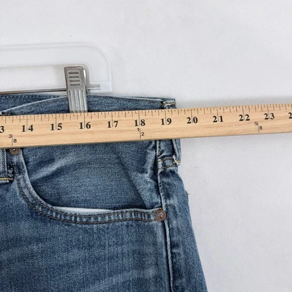 Polo Ralph Lauren Jeans Mens 38x32 Blue Varick Slim Fit Staright Whisker - Picture 5 of 13